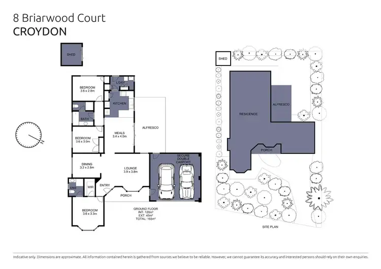 Floorplan of Homely house listing, 8 Briarwood Court, Croydon VIC 3136