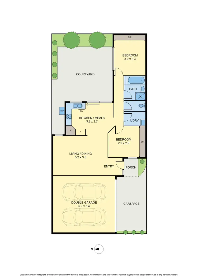 Floorplan of Homely unit listing, 4/139 Cooper Street, Essendon VIC 3040