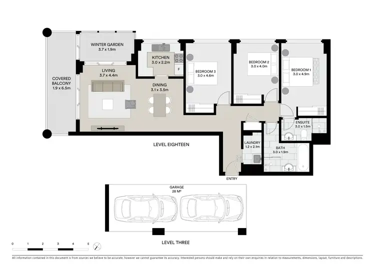 Floorplan of Homely apartment listing, 89/25 Park Road, Hurstville NSW 2220