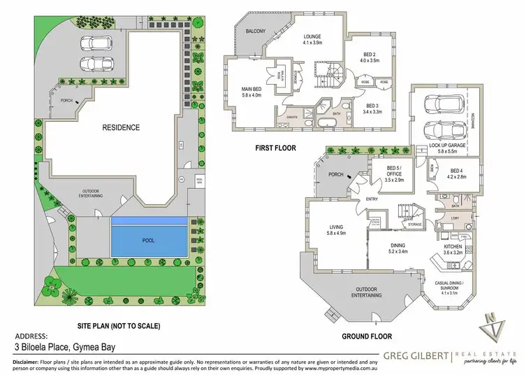 Floorplan of Homely house listing, 3 Biloela Place, Gymea Bay NSW 2227