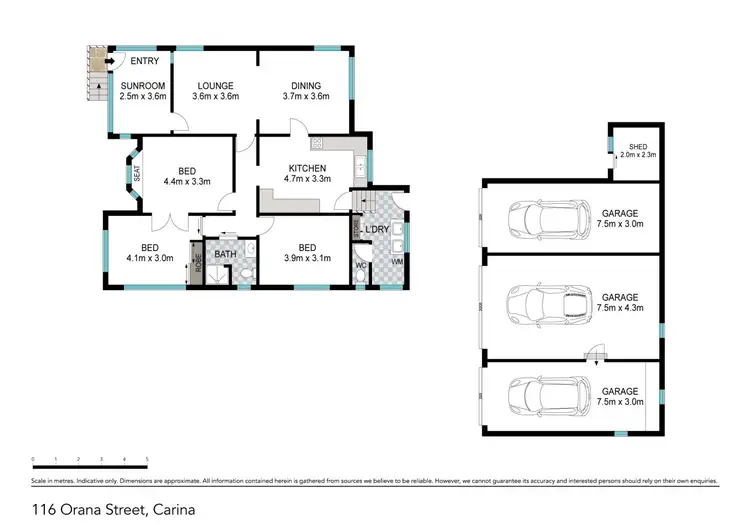 Floorplan of Homely land listing, 116 Orana Street, Carina QLD 4152