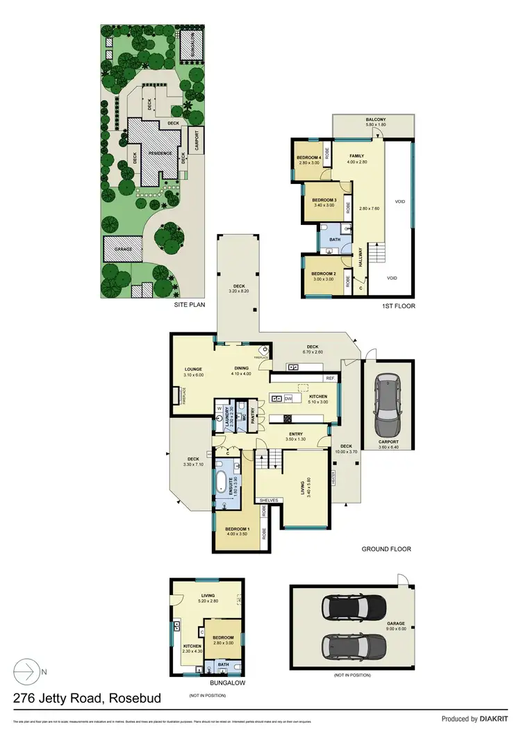 Floorplan of Homely house listing, 276 Jetty Road, Rosebud VIC 3939