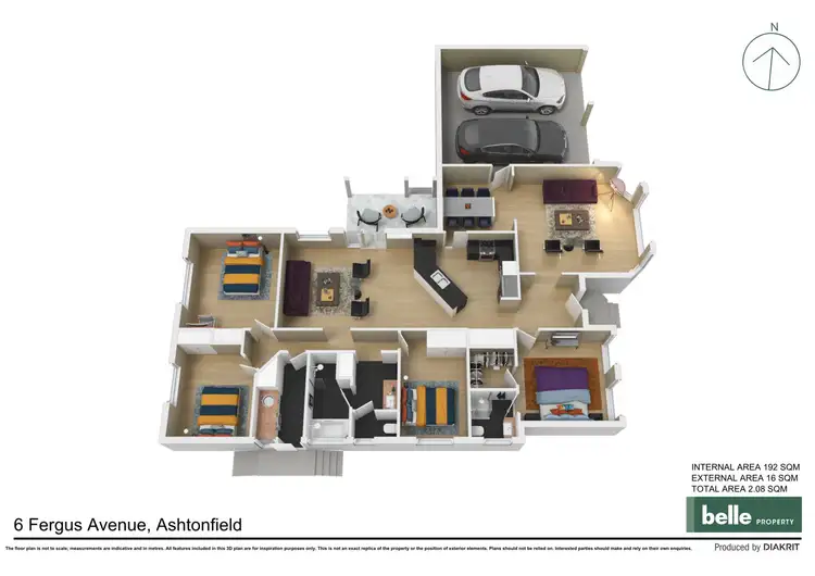 Floorplan of Homely house listing, 6 Fergus Avenue, Ashtonfield NSW 2323