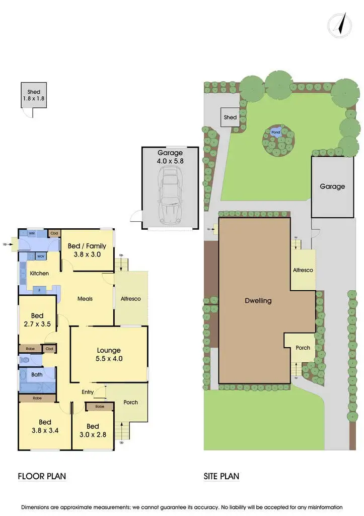 Floorplan of Homely house listing, 25 Ellad Close, Vermont VIC 3133
