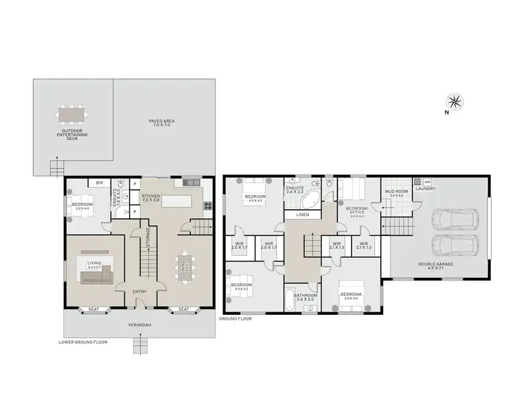 Floorplan of Homely house listing, 78 Riverside Drive, Riverside TAS 7250