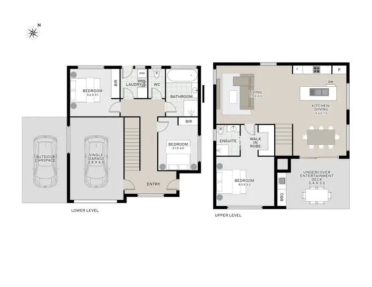 Floorplan of Homely house listing, 4/2 Griffiths Lane, Legana TAS 7277