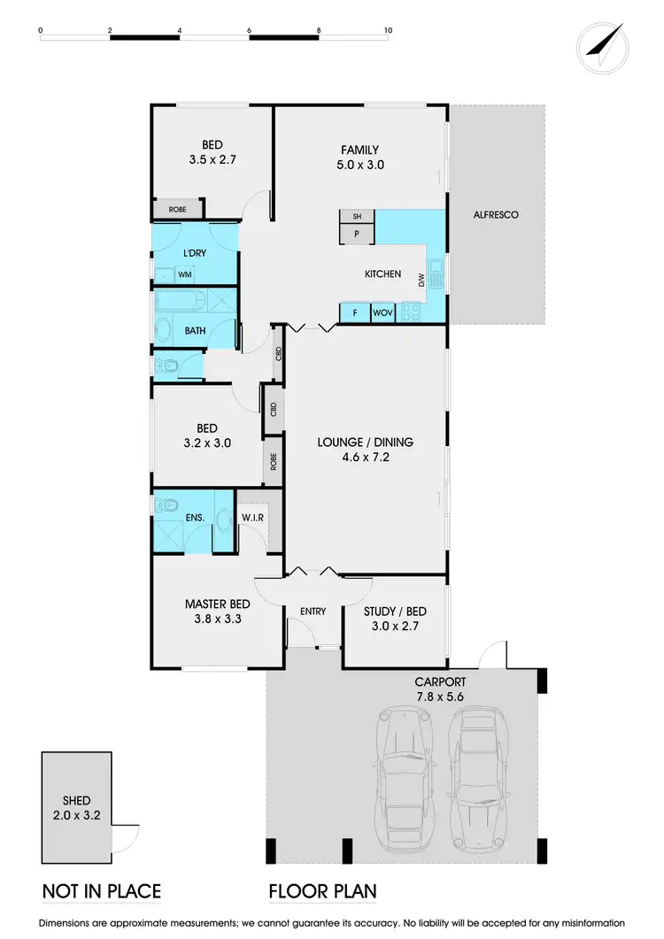 Floorplan of Homely house listing, 5 Aughton Court, Wantirna VIC 3152