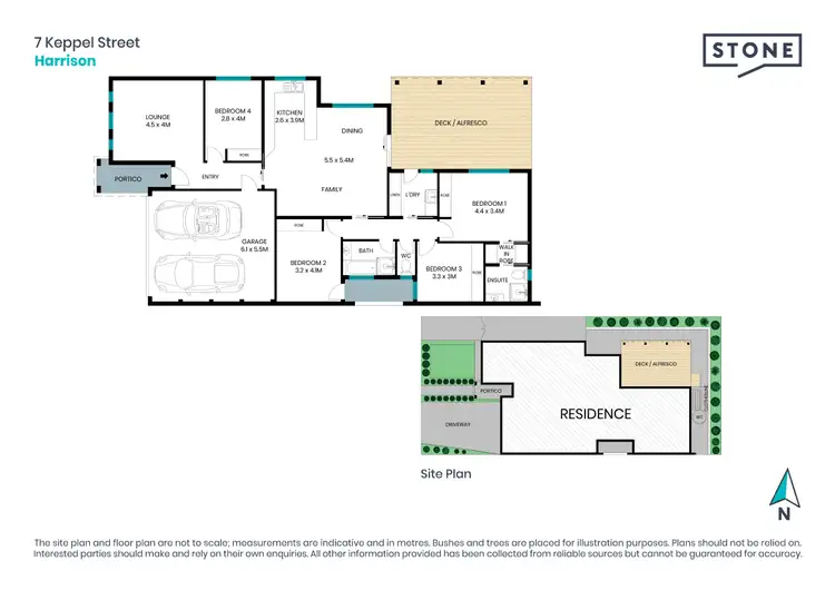 Floorplan of Homely house listing, 7 Keppel Street, Harrison ACT 2914
