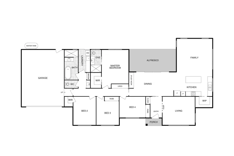 Floorplan of Homely house listing, 9 Dibbler Crescent, Throsby ACT 2914
