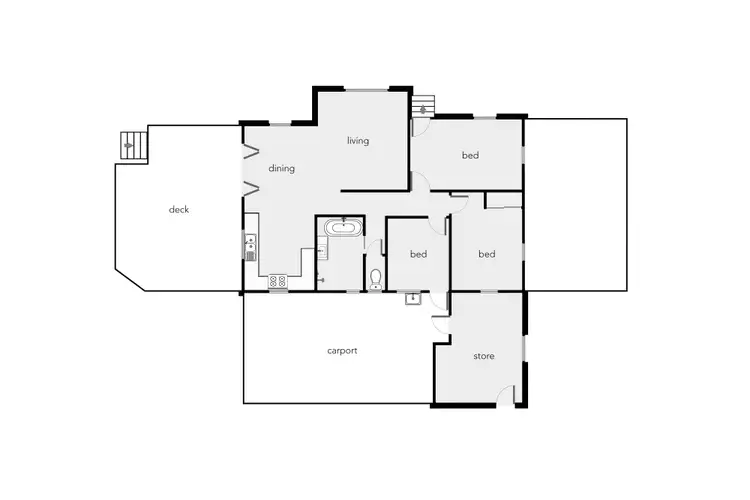Floorplan of Homely house listing, 1 Whitfield Street, Aeroglen QLD 4870