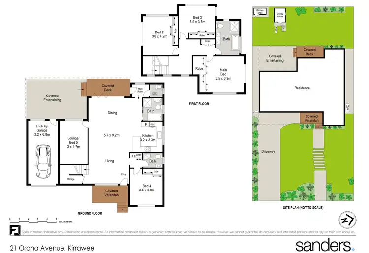 Floorplan of Homely house listing, 21 Orana Avenue, Kirrawee NSW 2232