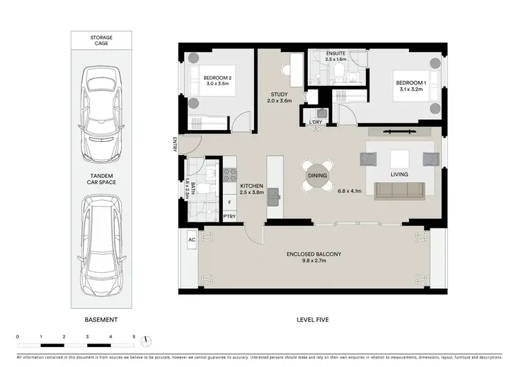 Floorplan of Homely apartment listing, 517/70 River Road, Ermington NSW 2115