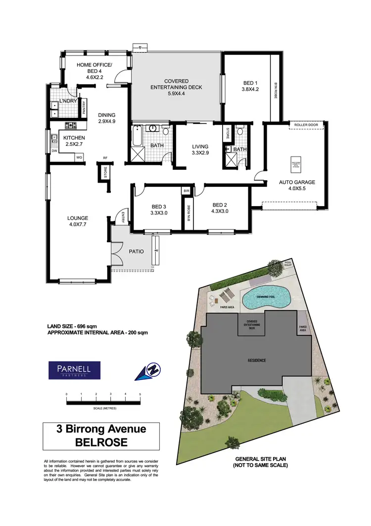 Floorplan of Homely house listing, 3 Birrong Avenue, Belrose NSW 2085