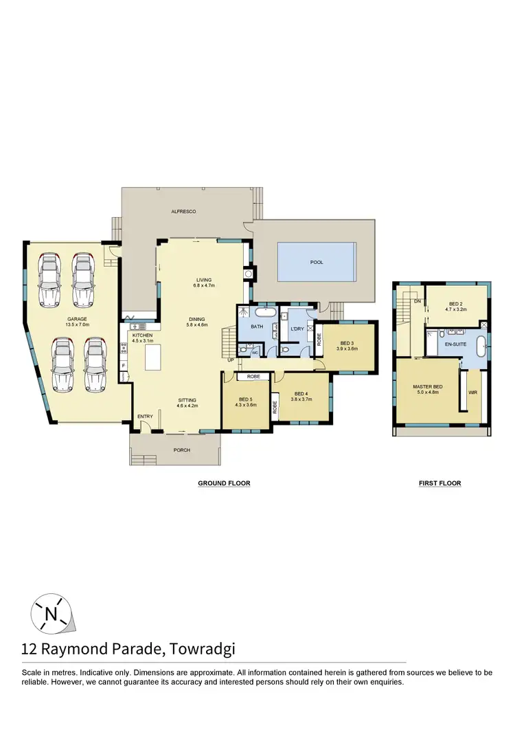 Floorplan of Homely house listing, 12 Raymond Parade, Towradgi NSW 2518