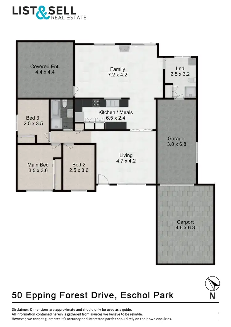 Floorplan of Homely house listing, 50 Epping Forest Drive, Eschol Park NSW 2558