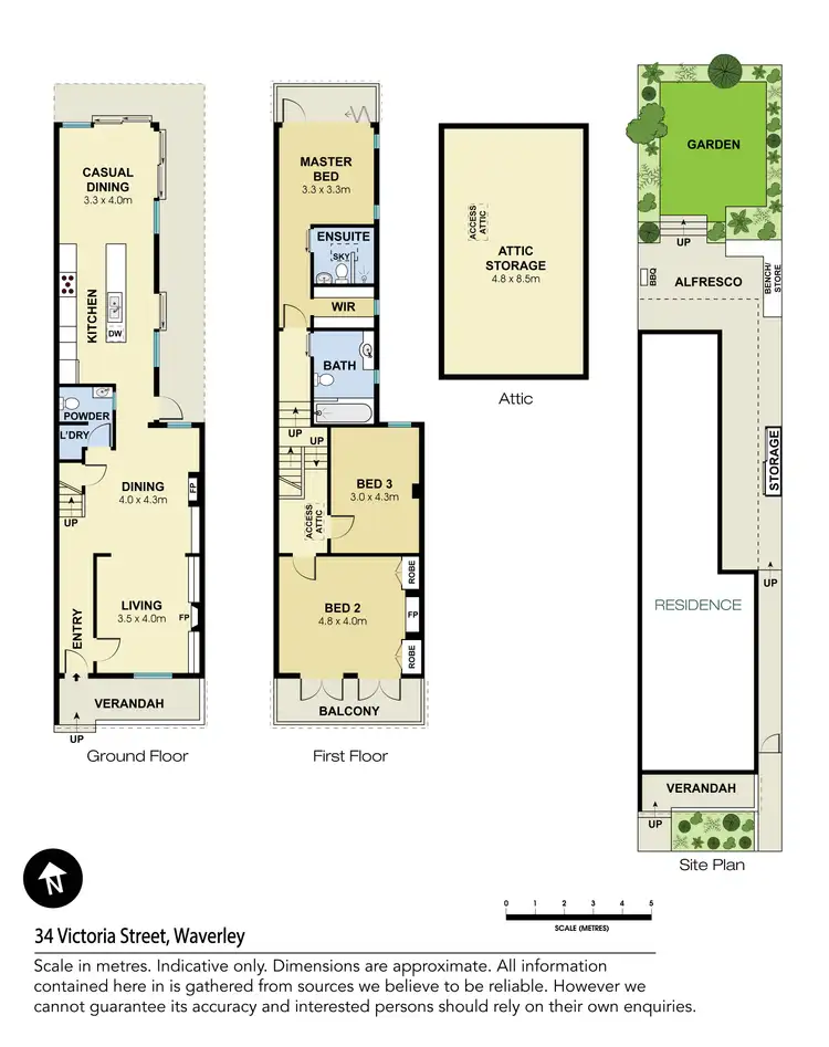 Floorplan of Homely house listing, 34 Victoria Street, Waverley NSW 2024
