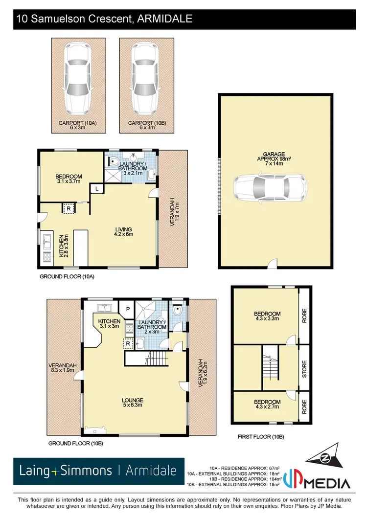 Floorplan of Homely house listing, 10 Samuelson Crescent, Armidale NSW 2350