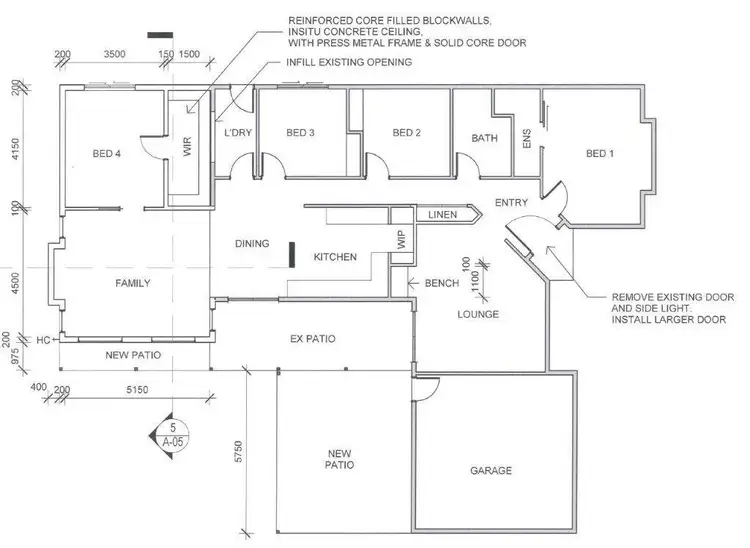 Floorplan of Homely house listing, 5 Picnic Street, White Rock QLD 4868