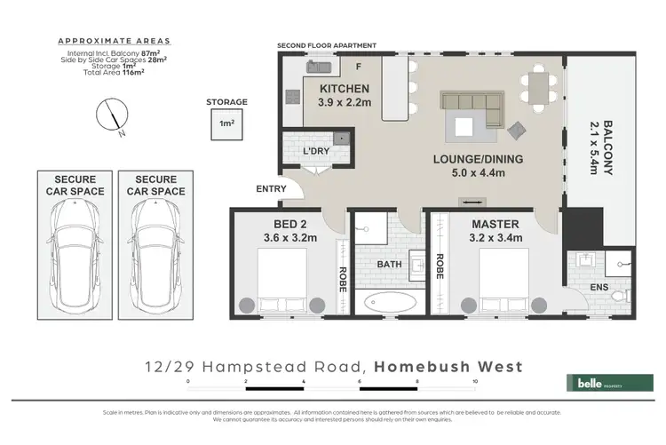 Floorplan of Homely unit listing, 12/29 Hampstead Road, Homebush West NSW 2140