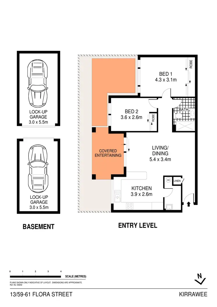 Floorplan of Homely apartment listing, 13/59-61 Flora Street, Kirrawee NSW 2232