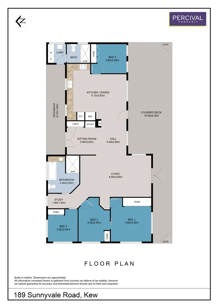 Floorplan of Homely house listing, 189 Sunnyvale Road, Kew NSW 2439