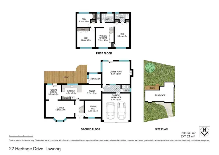 Floorplan of Homely house listing, 22 Heritage Drive, Illawong NSW 2234