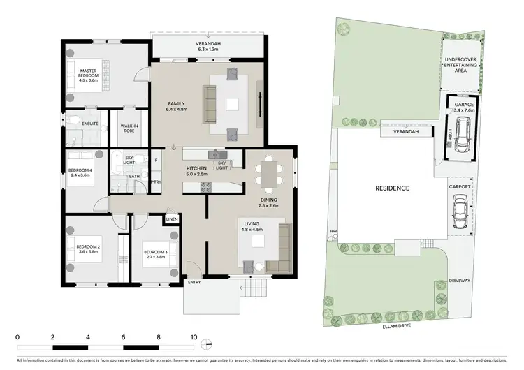 Floorplan of Homely house listing, 28 Ellam Drive, Seven Hills NSW 2147