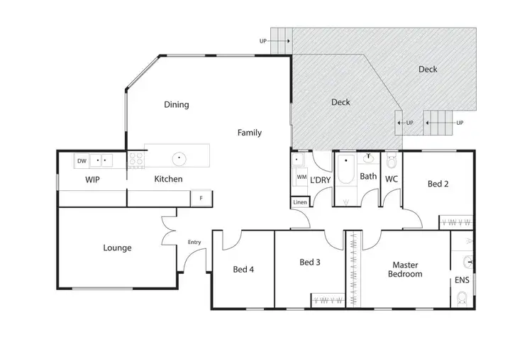 Floorplan of Homely house listing, 19 Shenton Crescent, Stirling ACT 2611