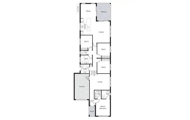 Floorplan of Homely house listing, 29A Williamson Street, Holder ACT 2611