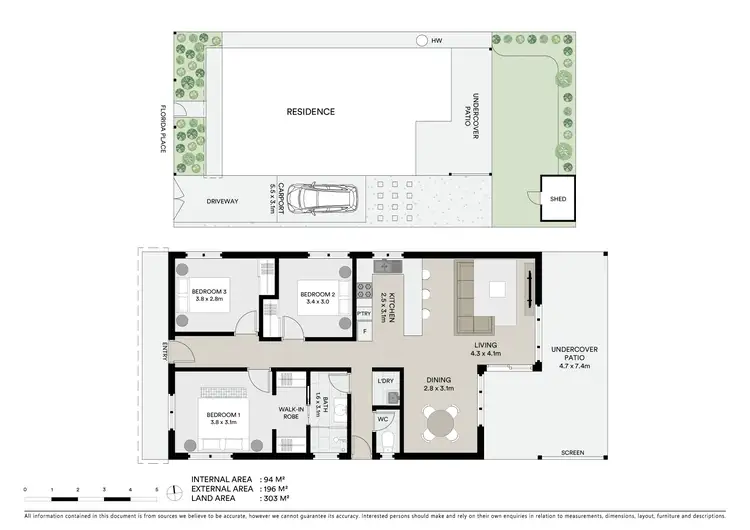 Floorplan of Homely house listing, 7 Florida Place, Kirwan QLD 4817