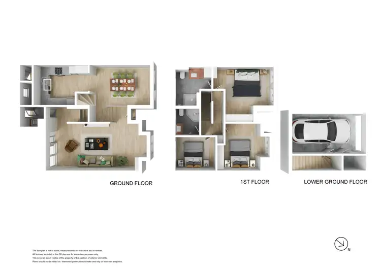 Floorplan of Homely townhouse listing, 4/21-23 Patterson Street, Middle Park VIC 3206