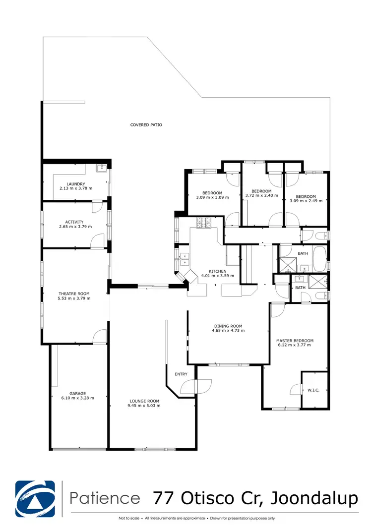 Floorplan of Homely house listing, 77 Otisco Crescent, Joondalup WA 6027