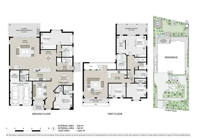 Floorplan of Homely house listing, 96 Gilbert Road, Glenhaven NSW 2156