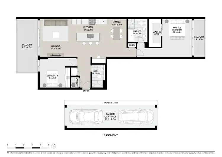Floorplan of Homely apartment listing, 88/38 Solent Circuit, Norwest NSW 2153
