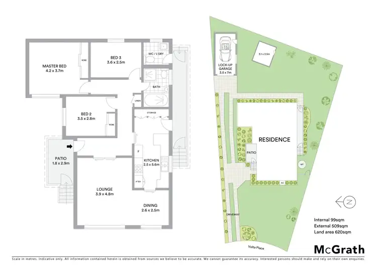 Floorplan of Homely house listing, 6 Volta Place, Winston Hills NSW 2153