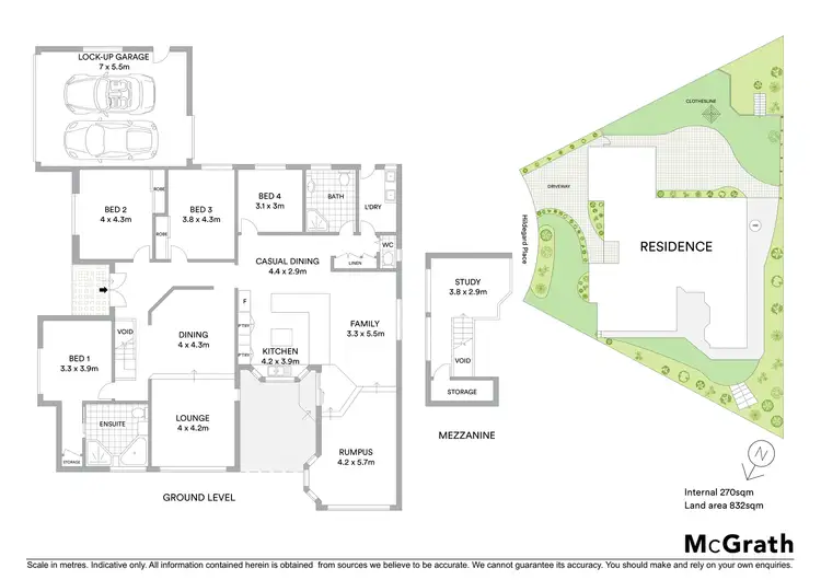 Floorplan of Homely house listing, 7 Hildegard Place, Baulkham Hills NSW 2153