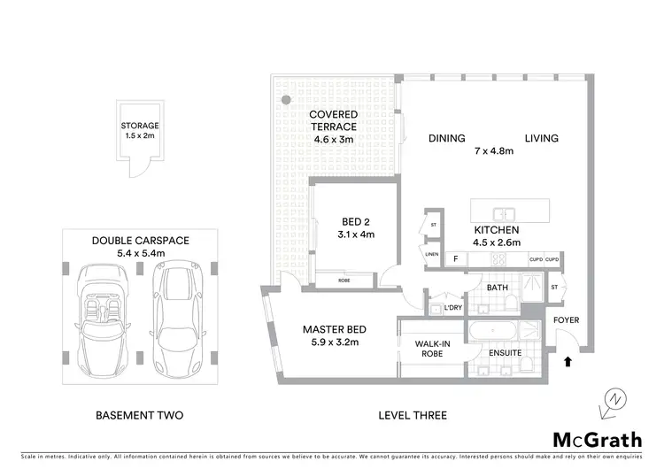 Floorplan of Homely apartment listing, 22/38 Solent Circuit, Norwest NSW 2153