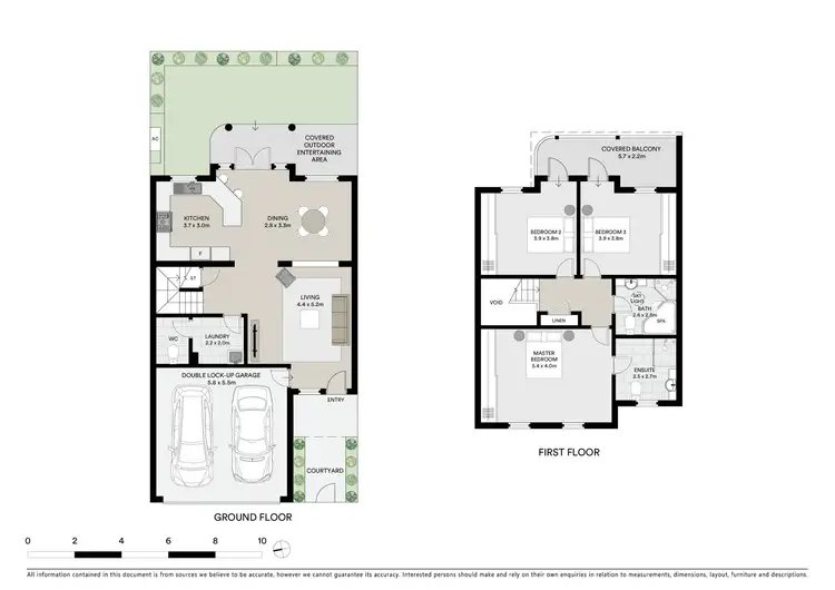 Floorplan of Homely townhouse listing, 5/342 Old Northern Road, Castle Hill NSW 2154