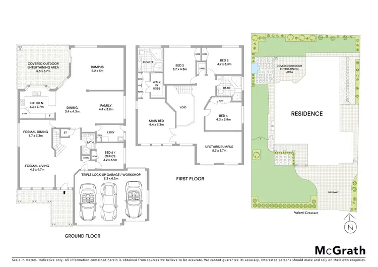 Floorplan of Homely house listing, 38 Valenti Crescent, Kellyville NSW 2155