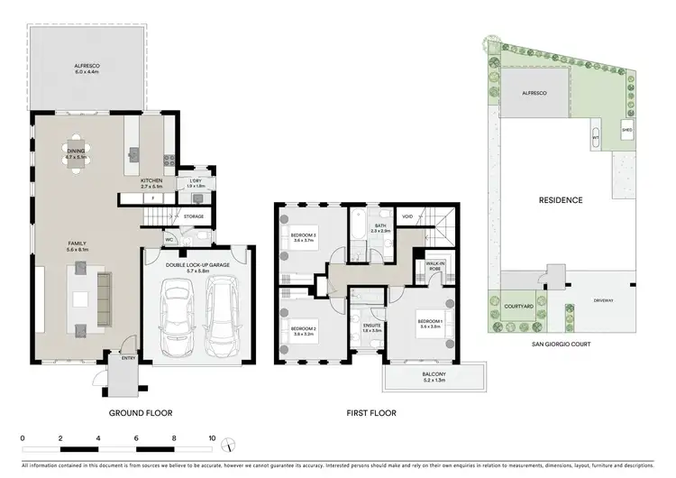 Floorplan of Homely house listing, 5 San Giorgio Circuit, Castle Hill NSW 2154