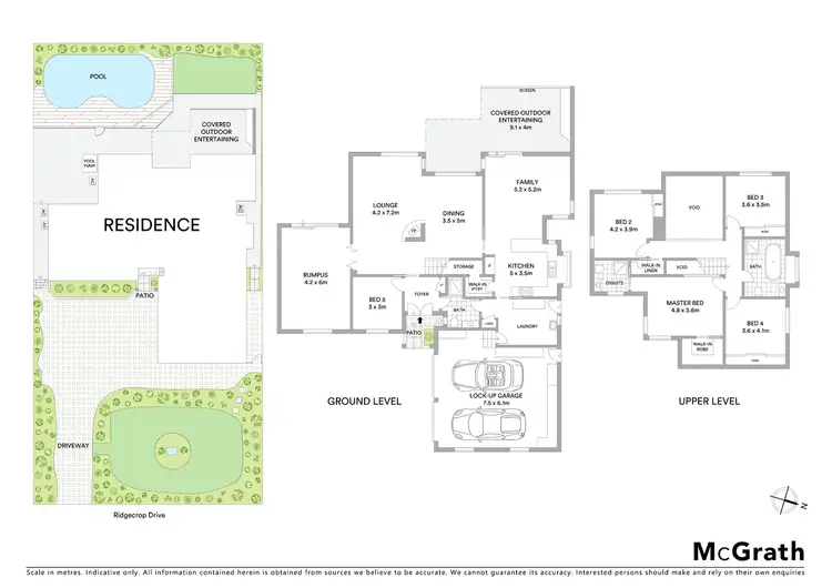 Floorplan of Homely house listing, 111 Ridgecrop Drive, Castle Hill NSW 2154