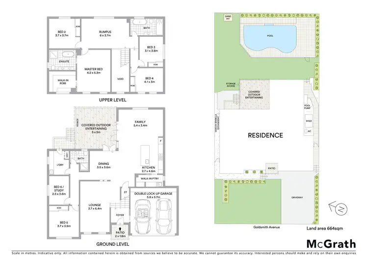 Floorplan of Homely house listing, 18 Goldsmith Avenue, Winston Hills NSW 2153