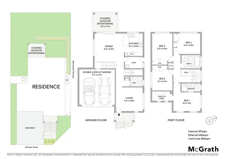 Floorplan of Homely house listing, 24 Whipper Street, Box Hill NSW 2765