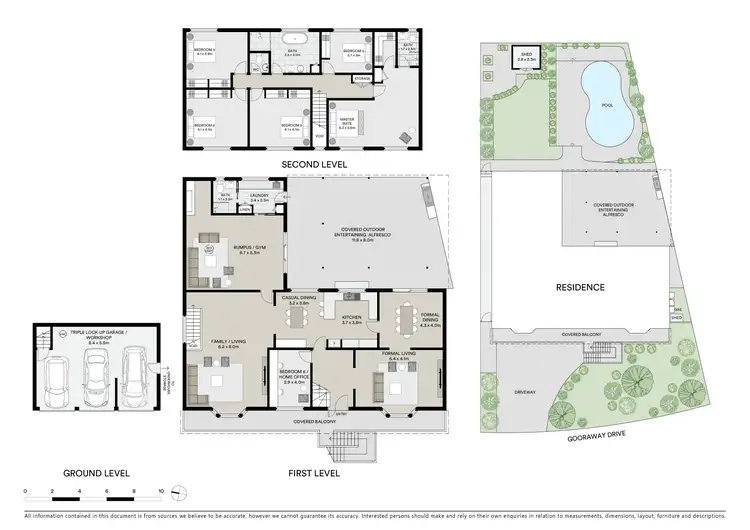 Floorplan of Homely house listing, 33 Gooraway Drive, Castle Hill NSW 2154