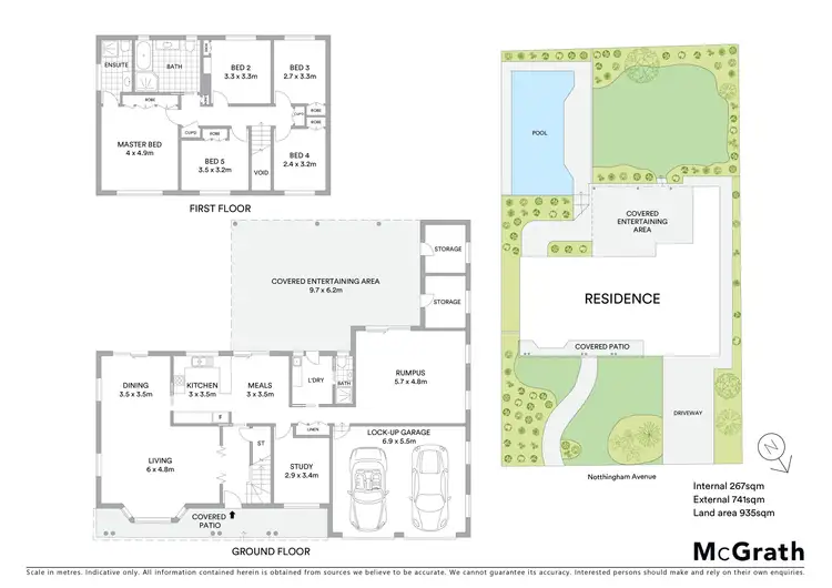 Floorplan of Homely house listing, 22 Nottingham Avenue, Castle Hill NSW 2154
