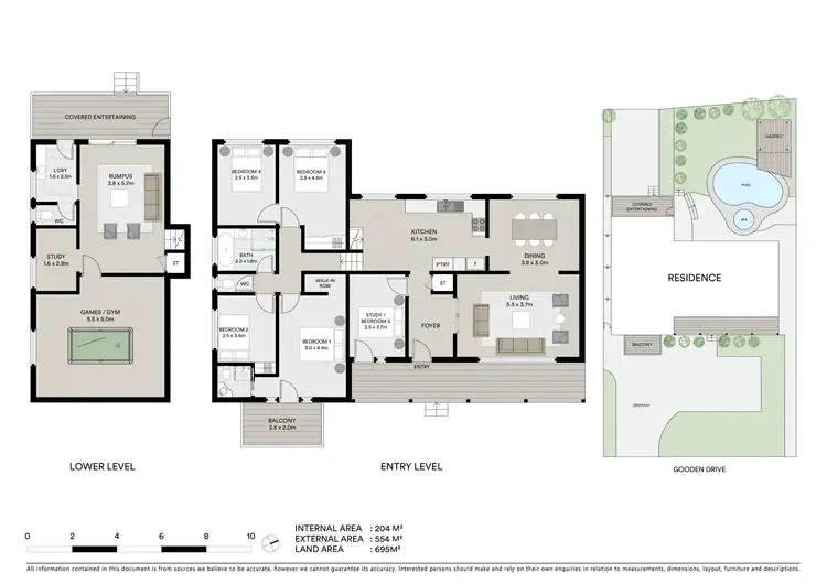 Floorplan of Homely house listing, 53 Gooden Drive, Baulkham Hills NSW 2153