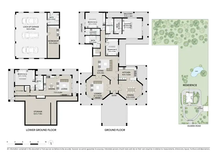 Floorplan of Homely rural property listing, 6 Dilkera Road, Glenorie NSW 2157