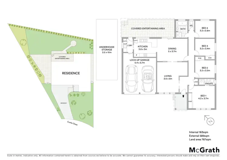 Floorplan of Homely house listing, 8 Curtis Close, Cherrybrook NSW 2126