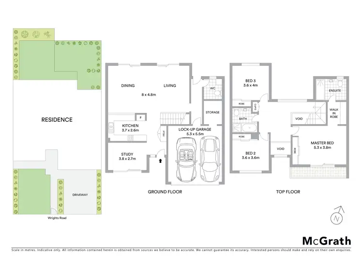Floorplan of Homely townhouse listing, 82 Wrights Road, Kellyville NSW 2155