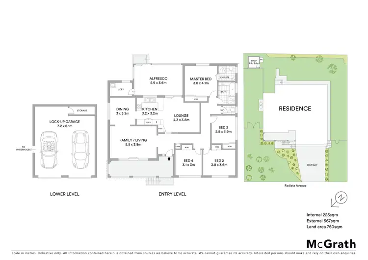 Floorplan of Homely house listing, 3 Radiata Avenue, Baulkham Hills NSW 2153